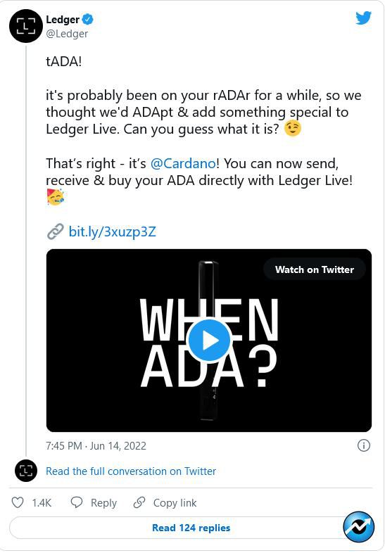 Screenshot 2022 06 15 at 14 59 28 Cardano Ledger Live Finally Adds Support for ADA After Months of Waiting 209x300 - پشتیبانی از ADA توسط Ledger Live پس از ماه ها انتظار