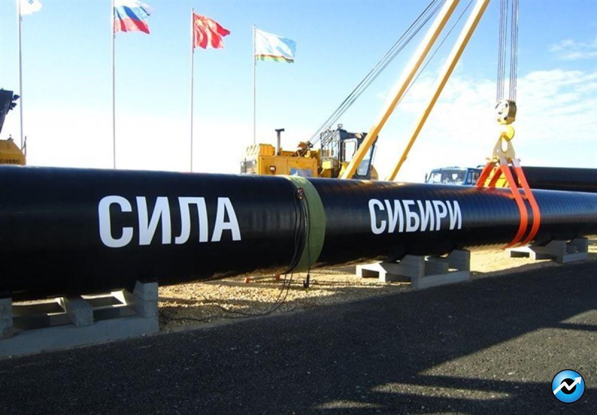 صادرات گاز روسیه به چین باز هم افزایش یافت