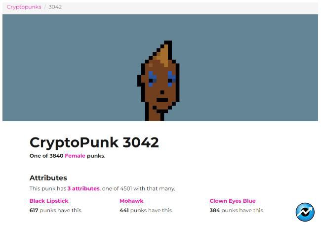 2022 08 08 18 23 17 A slice of the punk  Cryptopunk NFT to be split into 56000 pieces - یکی از NFTهای کریپتوپانک به 56،000 قطعه تقسیم می‌شود