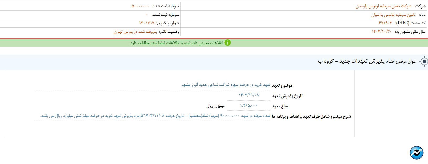 مهم‌ترین اخبار کدال در ۷ بهمن ۱۴۰۳