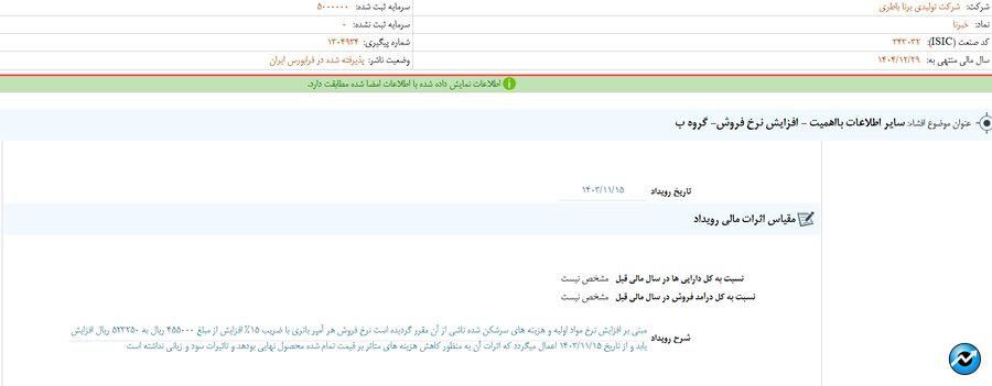 مهمترین اخبار کدال در ۱۵ بهمن ۱۴۰۳