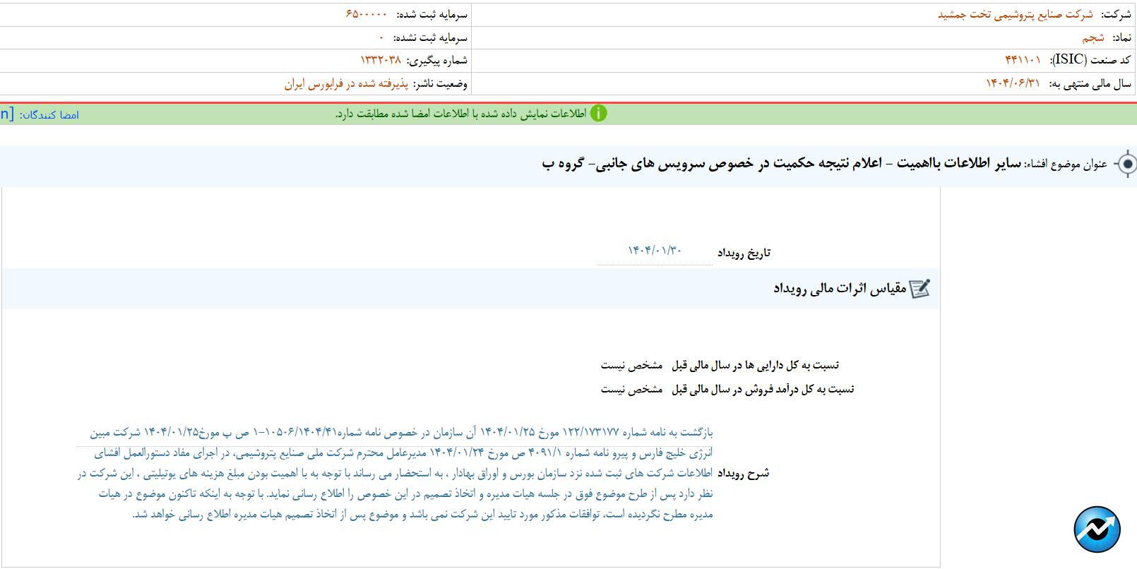 مهمترین اخبار کدال در ۳۰ فروردین ۱۴۰۴