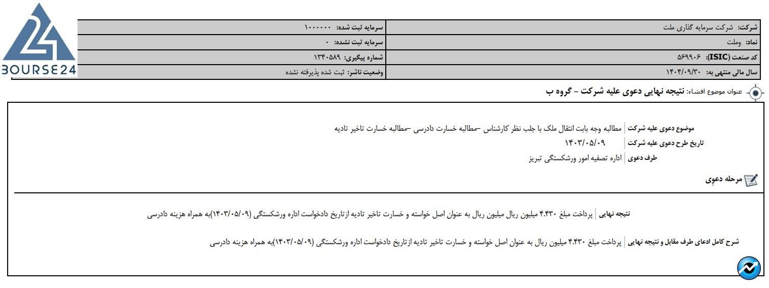 وملت