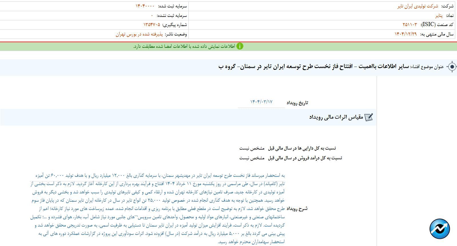 مهمترین اخبار کدال در ۱۷ خرداد ۱۴۰۴